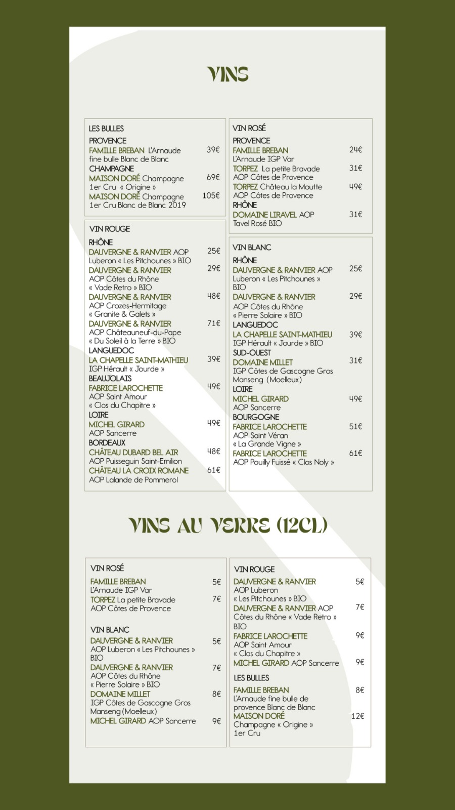 La Brousse Carte 2025-4