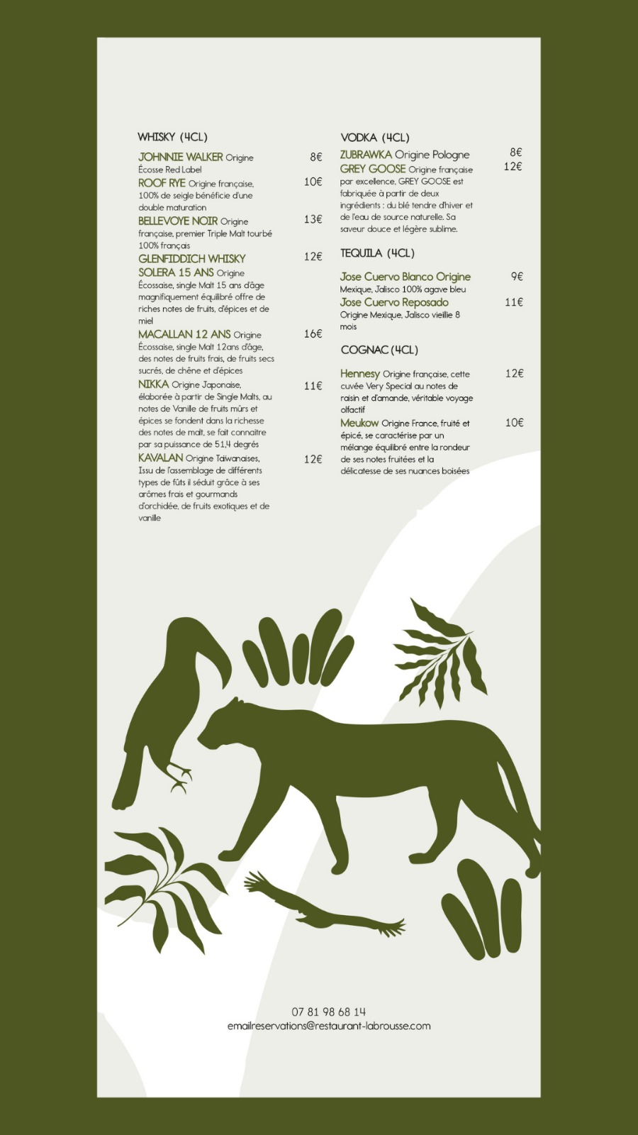 La Brousse Carte 2025-6
